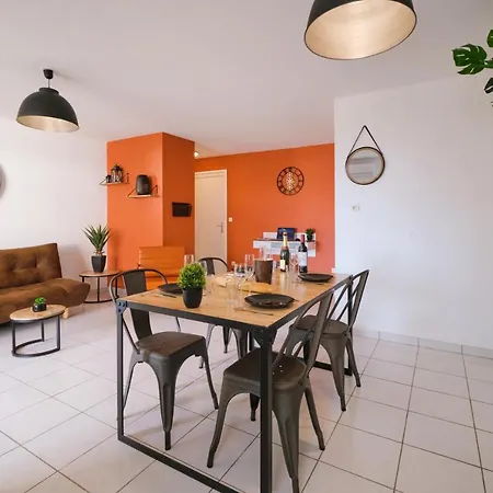 Lejlighed Confort ! Calme, Climatisation, Piscine, Parking Gratuit, Grande Terrasse, Netflix, Wifi Carcassonne