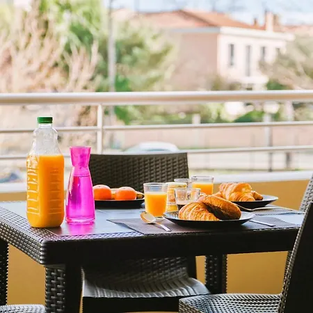 Lejlighed Confort ! Calme, Climatisation, Piscine, Parking Gratuit, Grande Terrasse, Netflix, Wifi