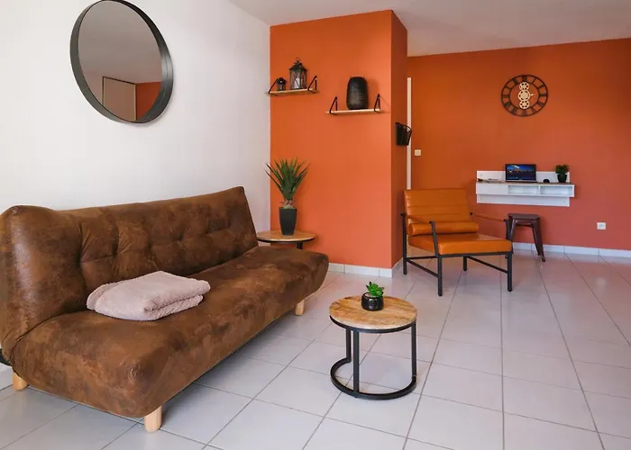 Confort ! Calme, Climatisation, Piscine, Parking Gratuit, Grande Terrasse, Netflix, Wifi Apartamento *