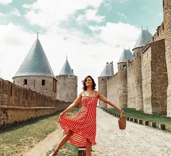 Apartamento Confort ! Calme, Climatisation, Piscine, Parking Gratuit, Grande Terrasse, Netflix, Wifi Carcasona